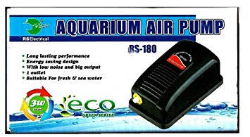 Air pump aquarium 1 OUTPUT RS-180